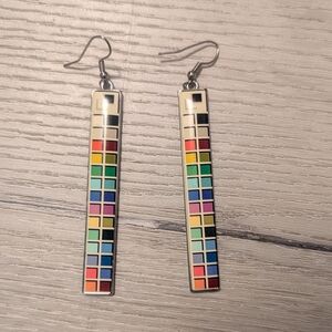 Dolls Kill MS Paint Color Picker Earrings